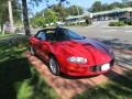 2001 Bright Rally Red Chevrolet Camaro Z28 Convertible  photo #3