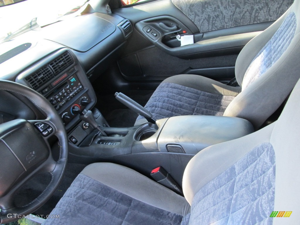 Medium Gray Interior 2001 Chevrolet Camaro Z28 Convertible Photo #55098685