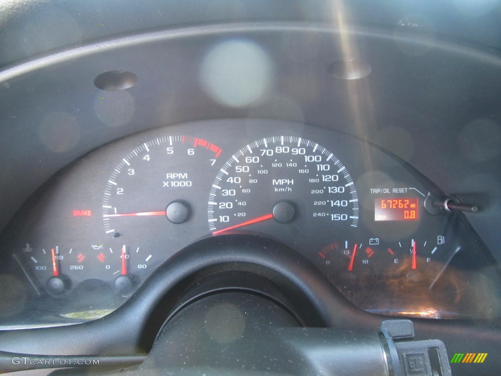 2001 Chevrolet Camaro Z28 Convertible Gauges Photo #55098724