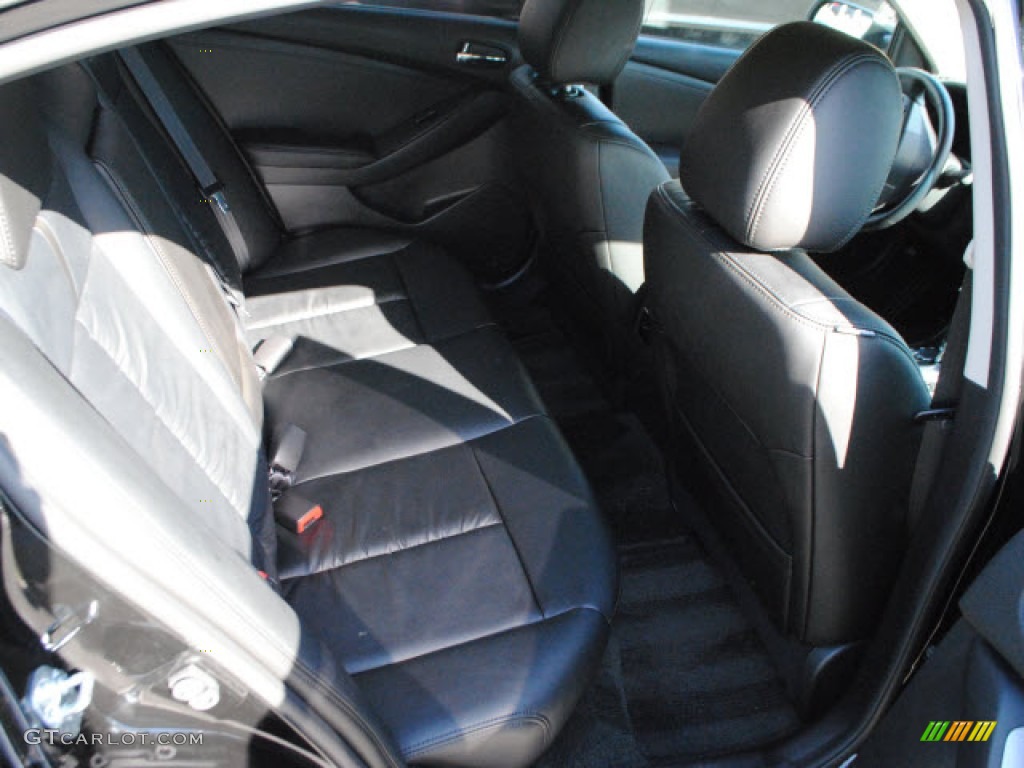 2012 Altima 2.5 SL - Super Black / Charcoal photo #5