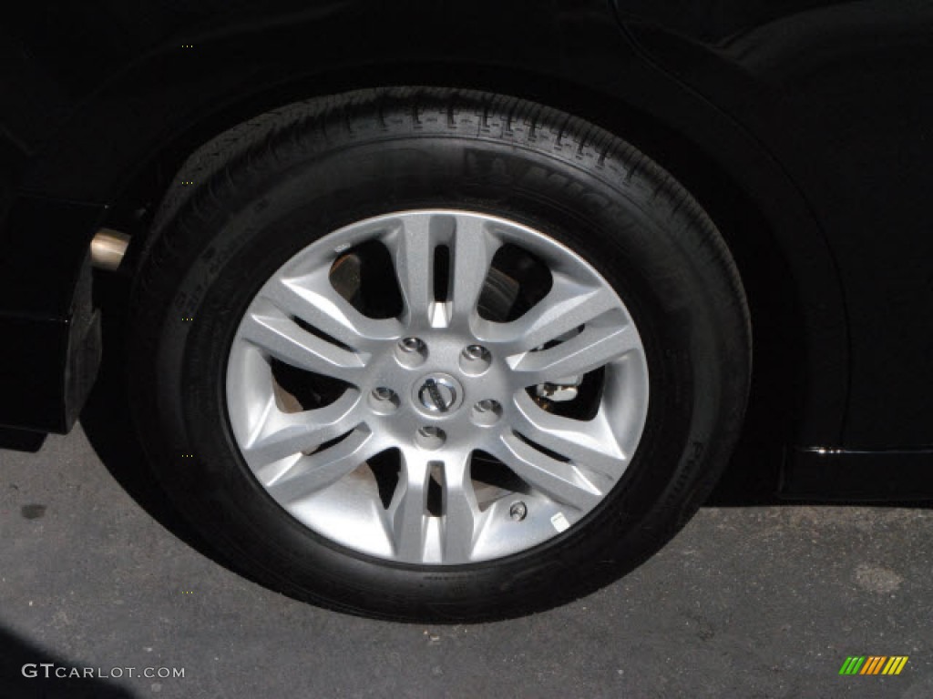2012 Altima 2.5 SL - Super Black / Charcoal photo #7