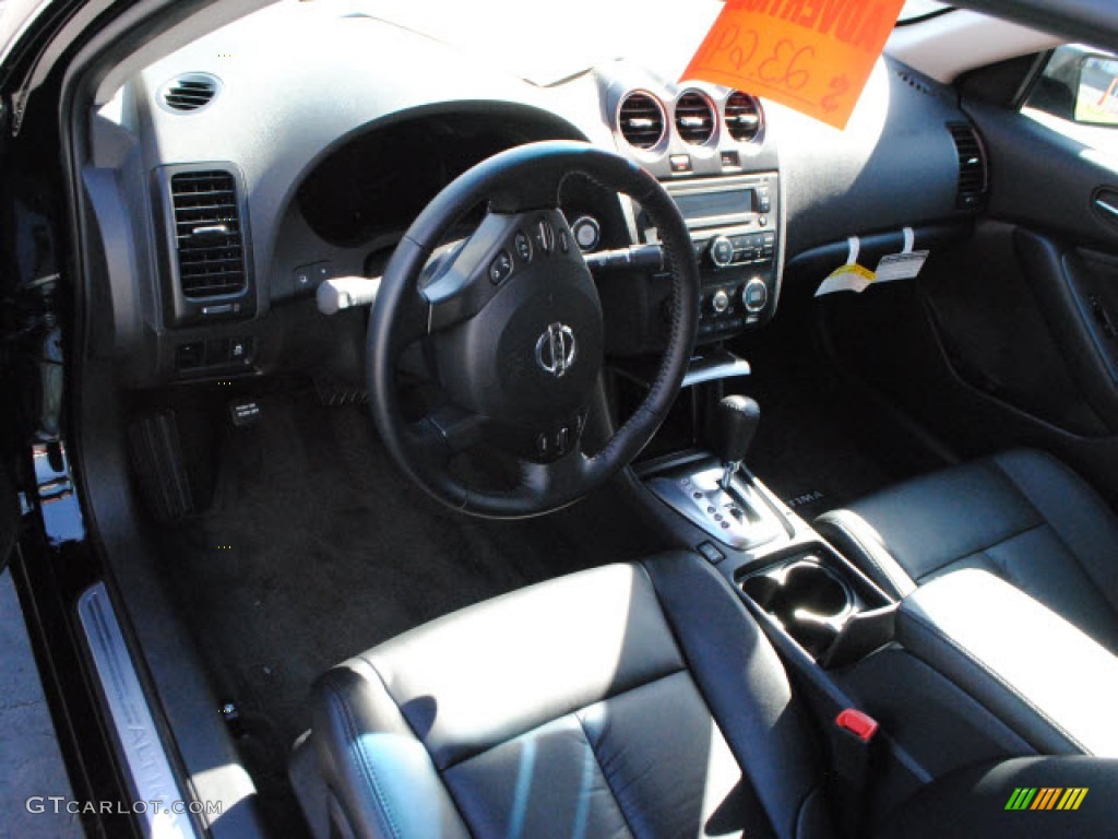 2012 Altima 2.5 SL - Super Black / Charcoal photo #13
