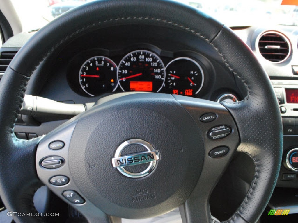 2012 Altima 2.5 SL - Super Black / Charcoal photo #18