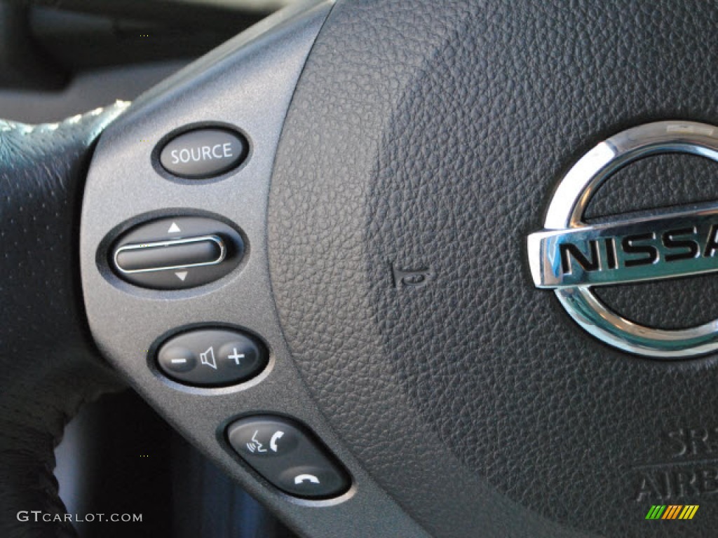 2012 Altima 2.5 SL - Super Black / Charcoal photo #19