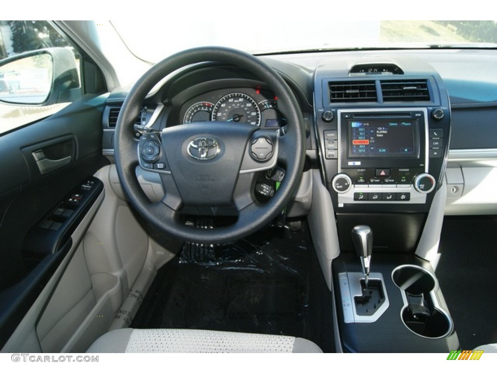 2012 Toyota Camry LE Ash Dashboard Photo #55099930