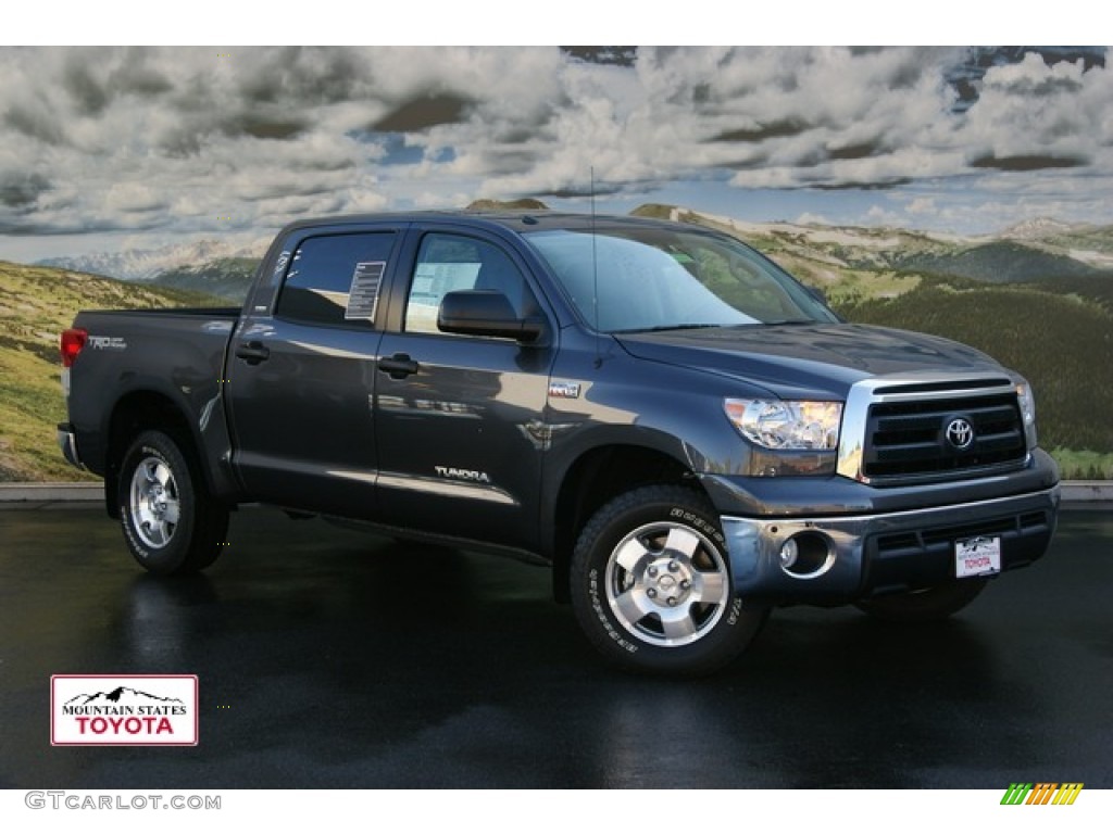 2011 Tundra TRD CrewMax 4x4 - Magnetic Gray Metallic / Graphite Gray photo #1