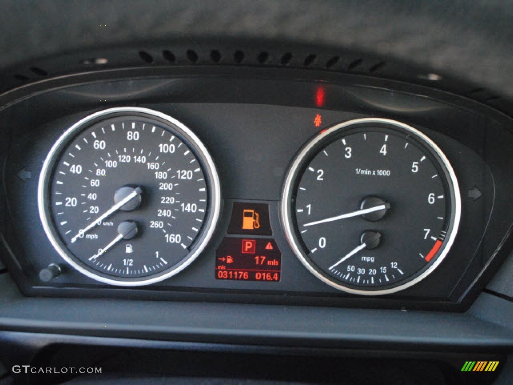 2010 BMW 5 Series 535i Sedan Gauges Photo #55100101