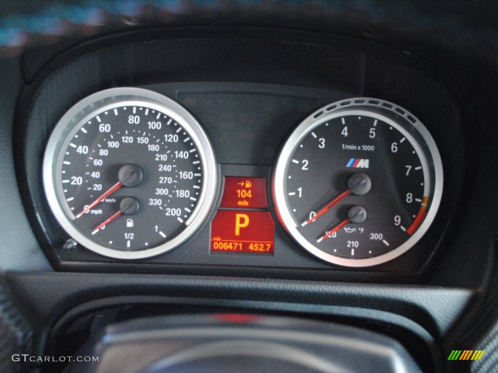 2011 BMW M3 Convertible Gauges Photo #55100608