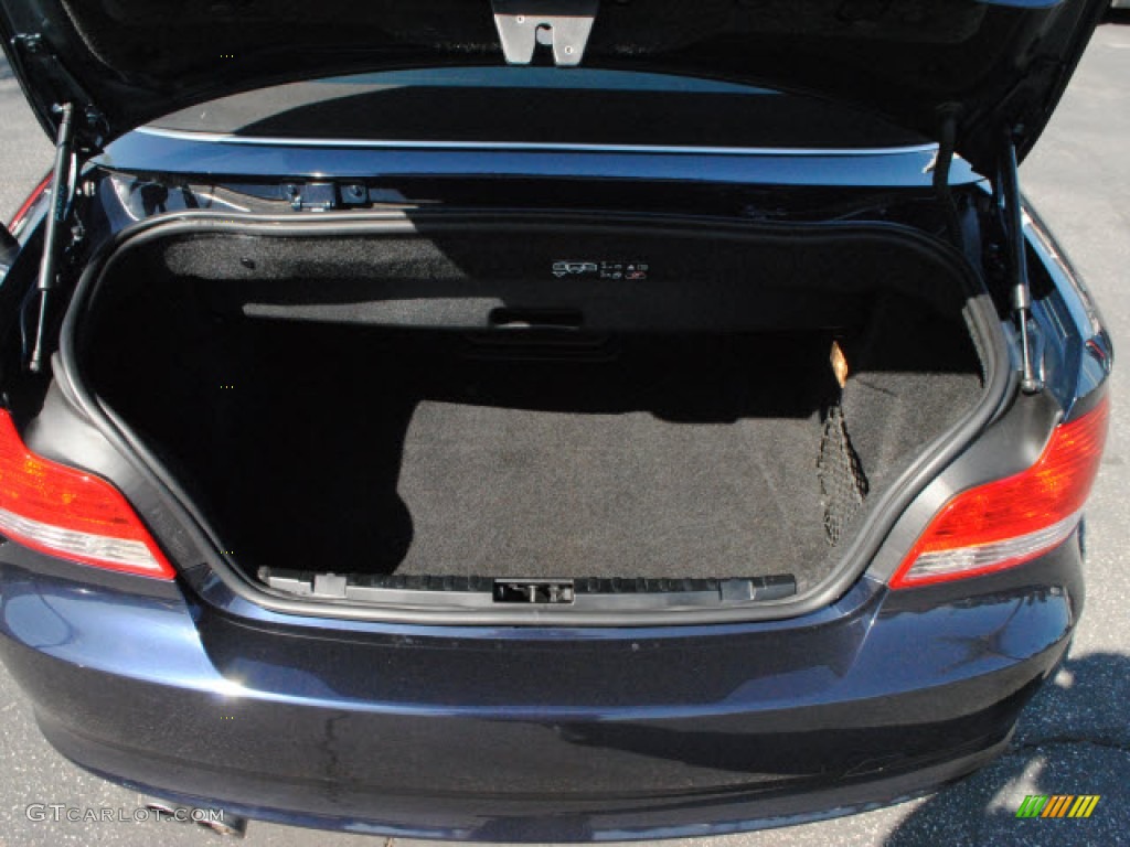 2008 1 Series 128i Convertible - Monaco Blue Metallic / Black photo #9