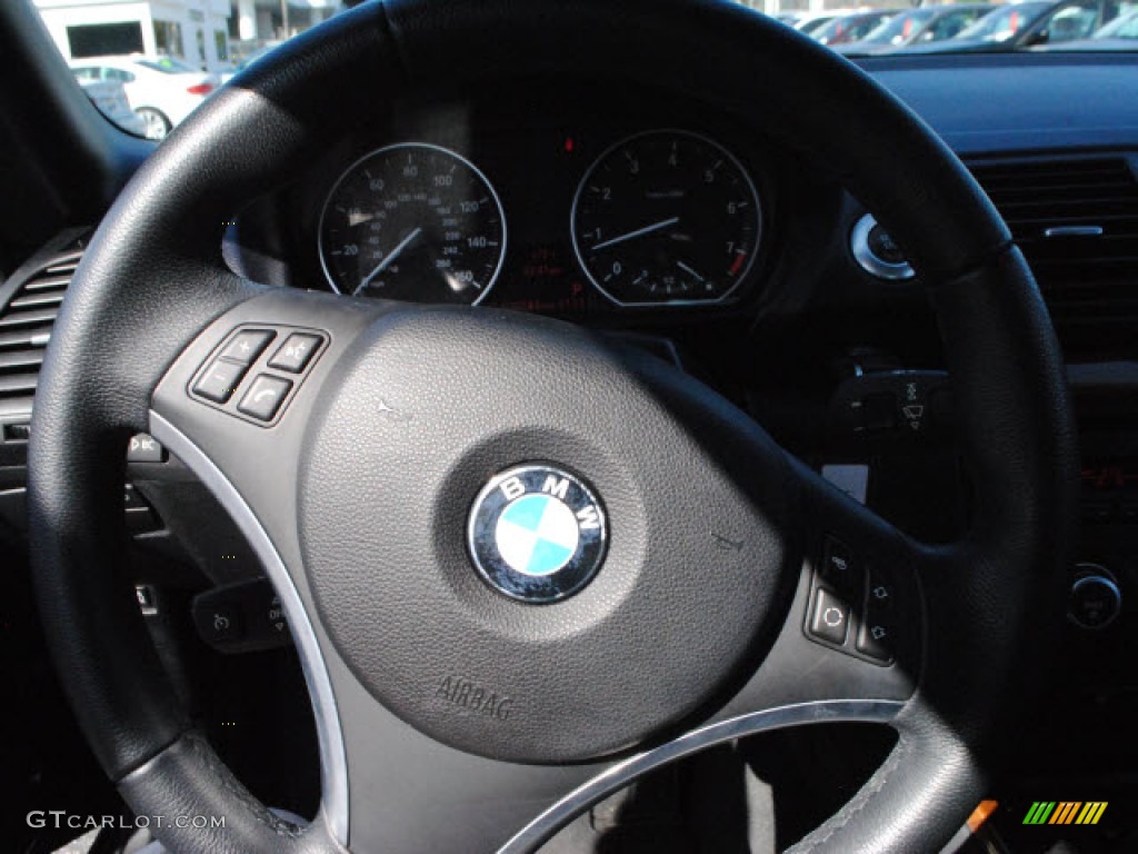 2008 1 Series 128i Convertible - Monaco Blue Metallic / Black photo #17