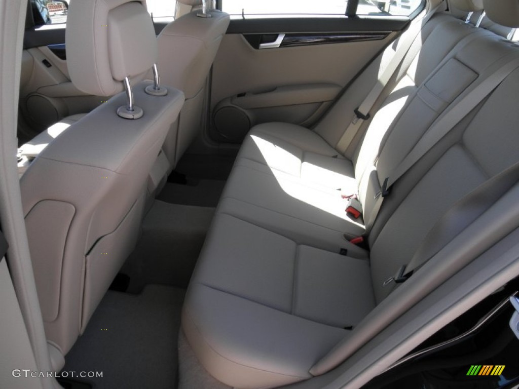 Almond Beige/Mocha Interior 2012 Mercedes-Benz C 250 Sport Photo #55100842