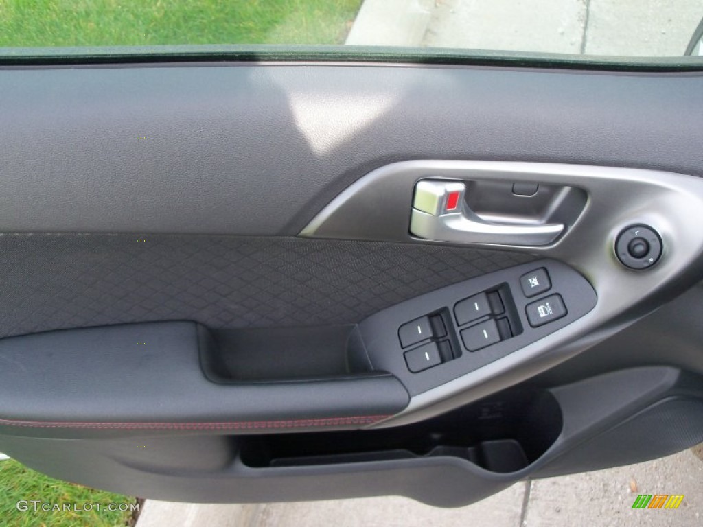 2012 Kia Forte SX Black Door Panel Photo #55102137