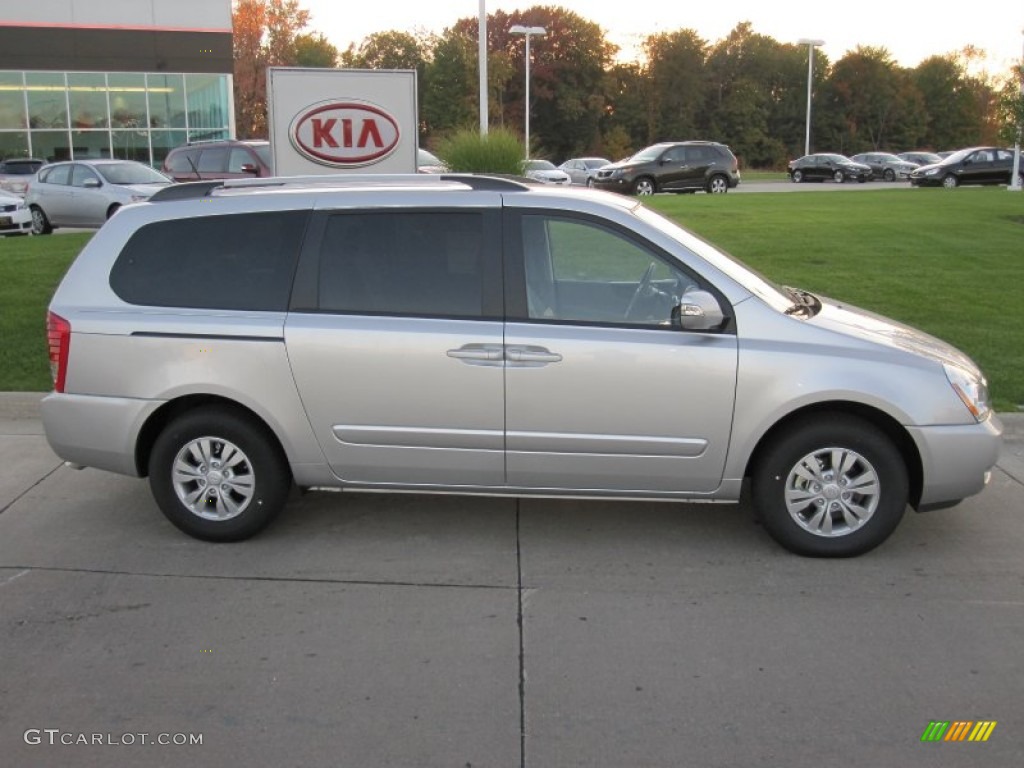 Bright Silver 2012 Kia Sedona LX Exterior Photo #55102356
