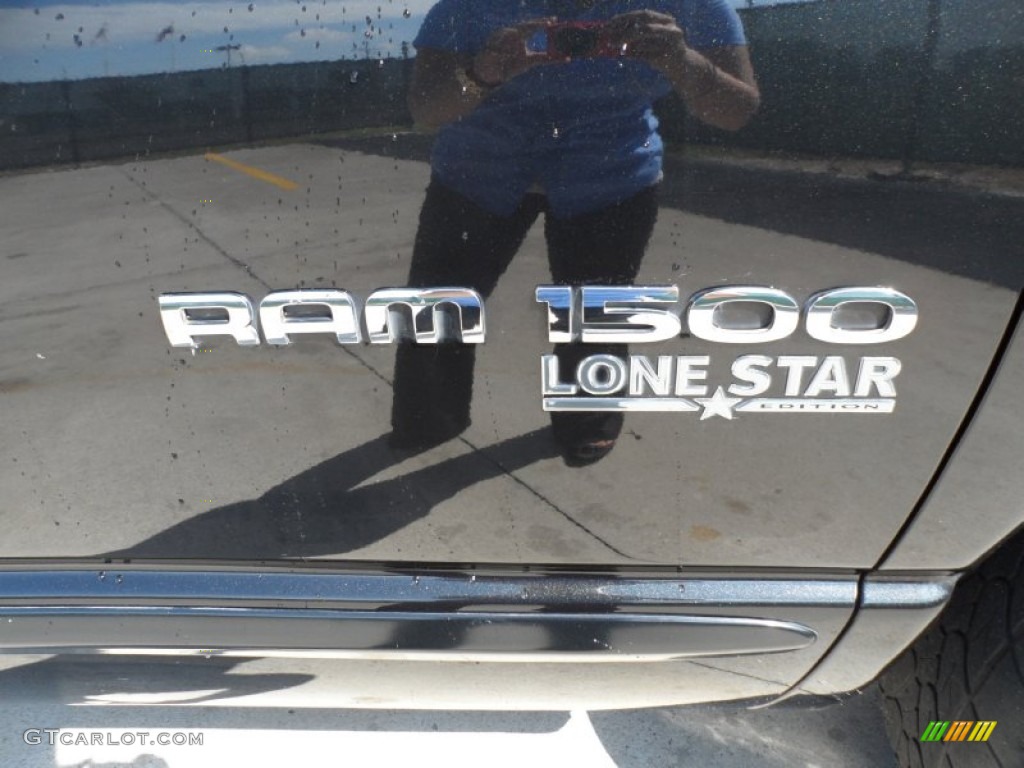 2006 Ram 1500 SLT Lone Star Edition Quad Cab - Black / Medium Slate Gray photo #19