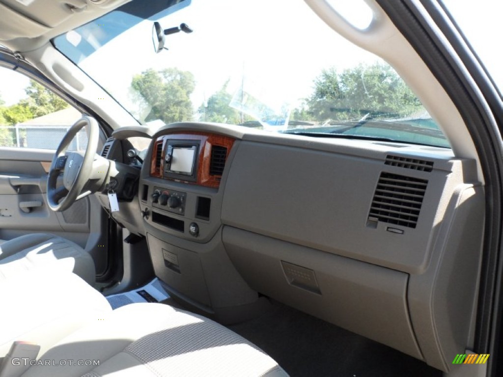 2006 Ram 1500 SLT Lone Star Edition Quad Cab - Black / Medium Slate Gray photo #26