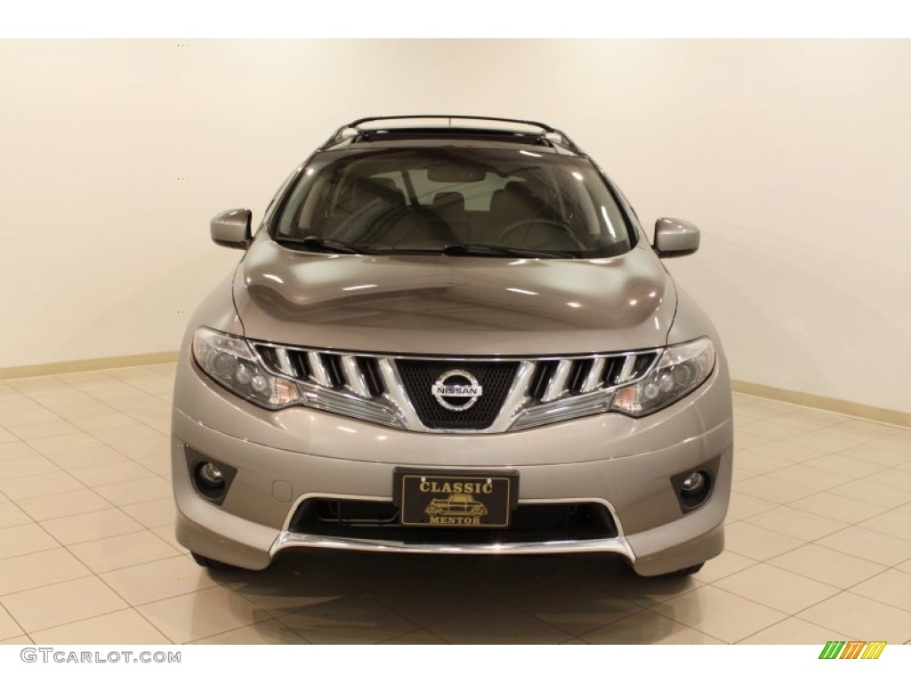 2009 Murano LE AWD - Platinum Graphite Metallic / Black photo #2