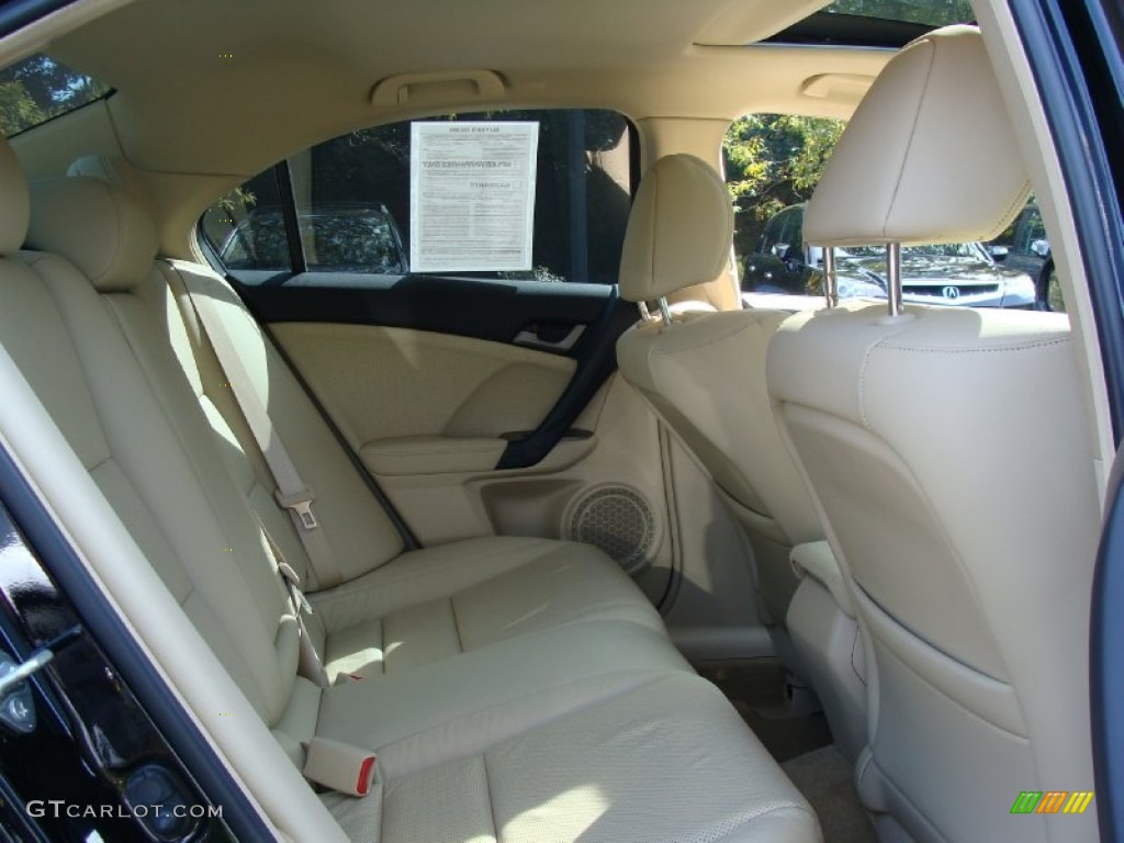 2010 TSX Sedan - Crystal Black Pearl / Parchment photo #12