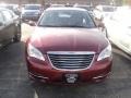 2011 Deep Cherry Red Crystal Pearl Chrysler 200 Touring  photo #2