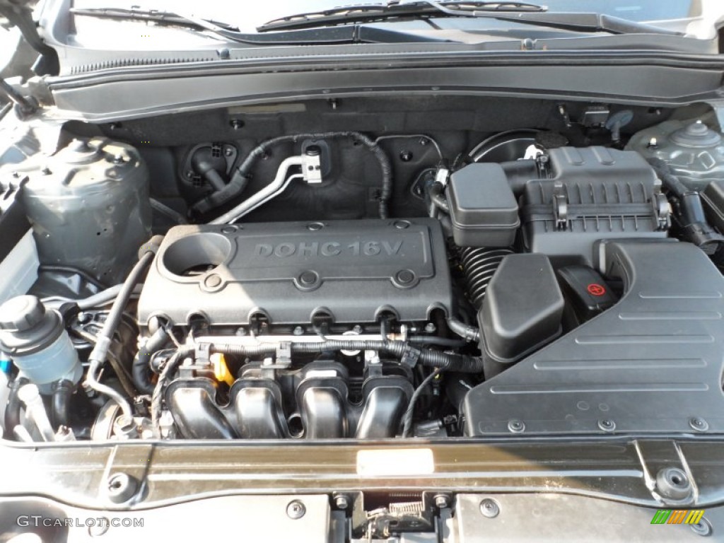 2010 Hyundai Santa Fe Limited 2.4 Liter DOHC 16-Valve VVT 4 Cylinder Engine Photo #55106298