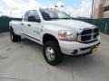 2006 Bright White Dodge Ram 3500 SLT Quad Cab 4x4 Dually  photo #1