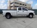2006 Bright White Dodge Ram 3500 SLT Quad Cab 4x4 Dually  photo #2