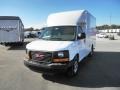 Summit White - Savana Cutaway 3500 Commercial Moving Truck Photo No. 3