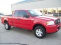 2005 Bright Red Ford F150 STX SuperCab 4x4  photo #15