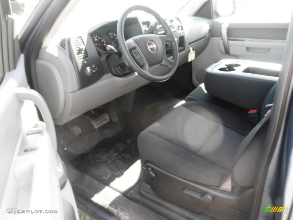 2012 Sierra 1500 Regular Cab - Stealth Gray Metallic / Dark Titanium photo #5