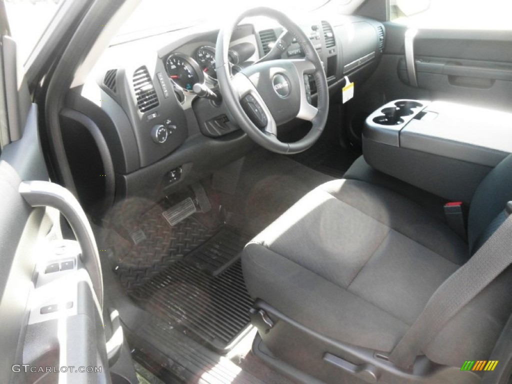 2012 Sierra 1500 SLE Crew Cab 4x4 - Onyx Black / Ebony photo #5