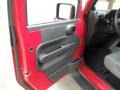 2008 Flame Red Jeep Wrangler Unlimited X 4x4  photo #9