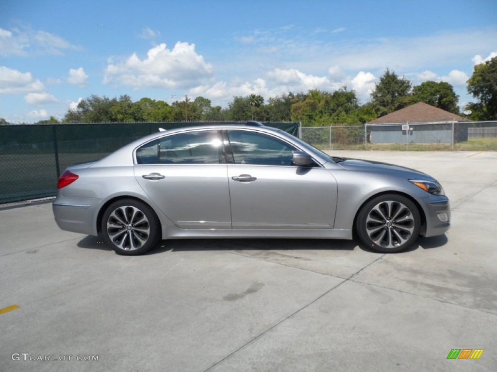 Titanium Gray Metallic 2012 Hyundai Genesis 5.0 R Spec Sedan Exterior Photo #55109184