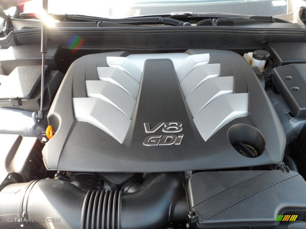 2012 Hyundai Genesis 5.0 R Spec Sedan 5.0 Liter GDI DOHC 32-Valve D-CVVT V8 Engine Photo #55109328