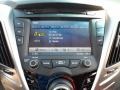 2012 Hyundai Veloster Black/Red Interior Audio System Photo