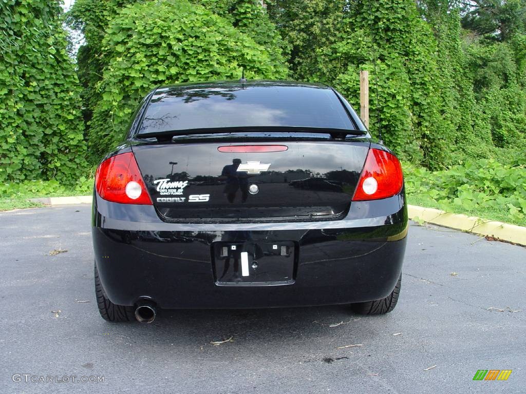 2006 Cobalt SS Sedan - Black / Gray photo #4
