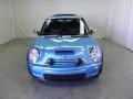 2003 Electric Blue Metallic Mini Cooper S Hardtop  photo #2
