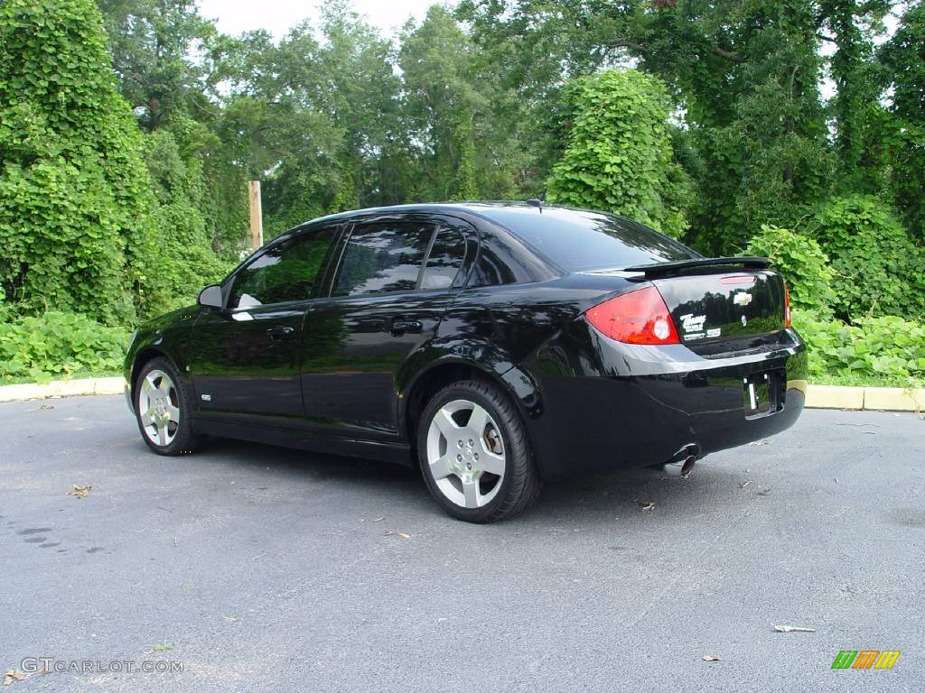 2006 Cobalt SS Sedan - Black / Gray photo #5