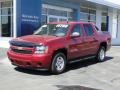 2007 Sport Red Metallic Chevrolet Avalanche LS  photo #36