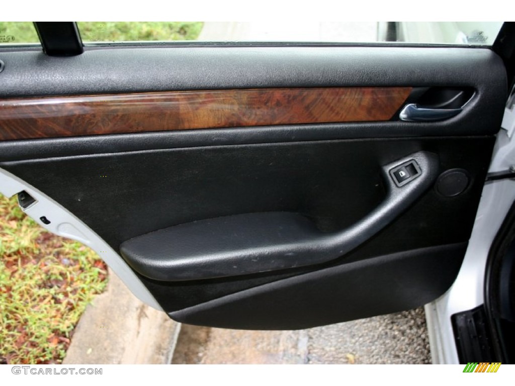 2001 3 Series 325i Sedan - Titanium Silver Metallic / Black photo #33