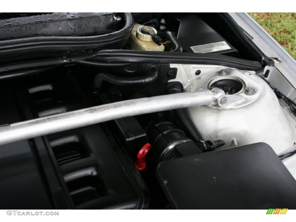 2001 3 Series 325i Sedan - Titanium Silver Metallic / Black photo #81