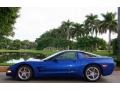2002 Electron Blue Metallic Chevrolet Corvette Coupe  photo #5