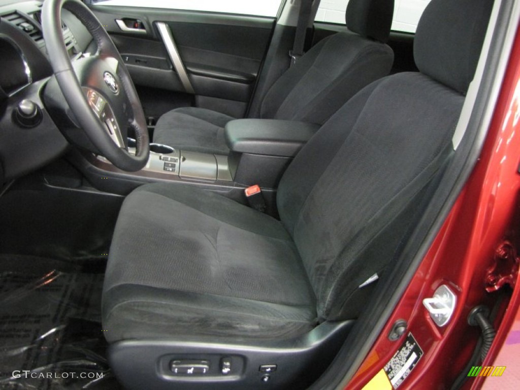 2008 Highlander Sport 4WD - Salsa Red Pearl / Black photo #11