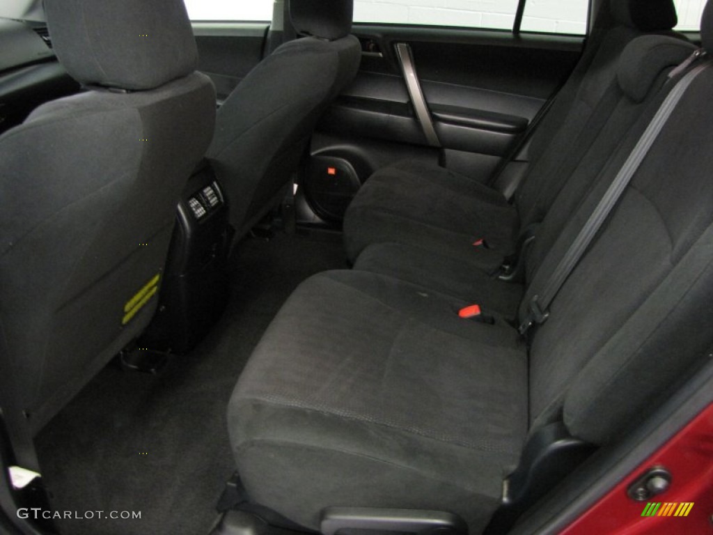 2008 Highlander Sport 4WD - Salsa Red Pearl / Black photo #12