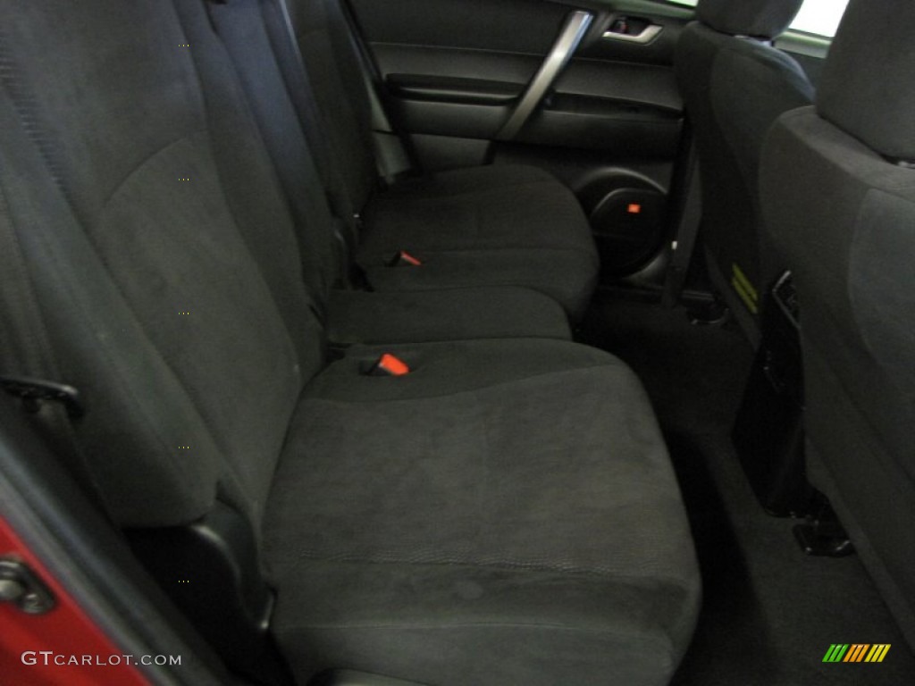 2008 Highlander Sport 4WD - Salsa Red Pearl / Black photo #13