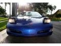 2002 Electron Blue Metallic Chevrolet Corvette Coupe  photo #20