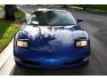 2002 Electron Blue Metallic Chevrolet Corvette Coupe  photo #21