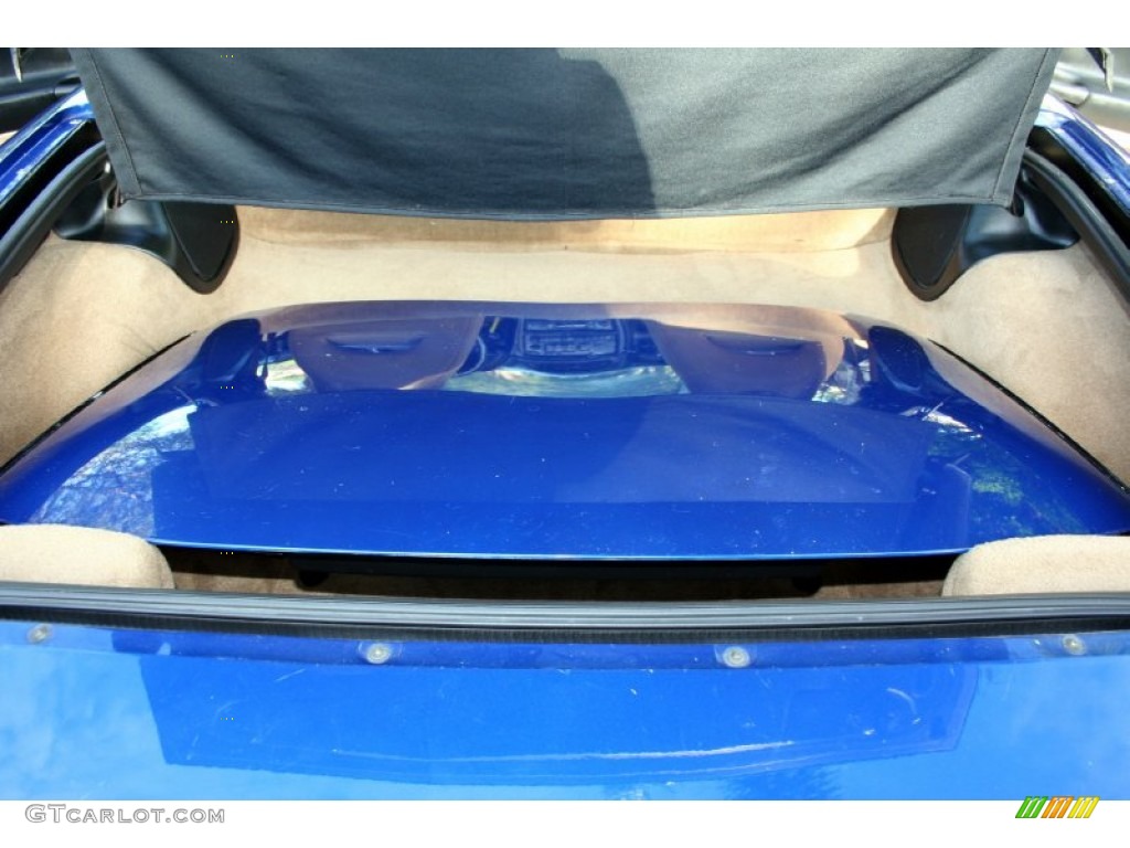 2002 Corvette Coupe - Electron Blue Metallic / Light Oak photo #58