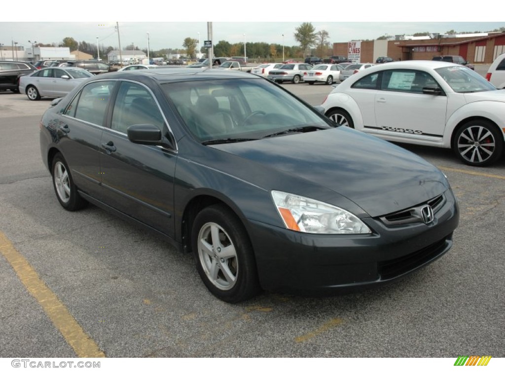 2003 Accord EX Sedan - Graphite Pearl / Gray photo #1