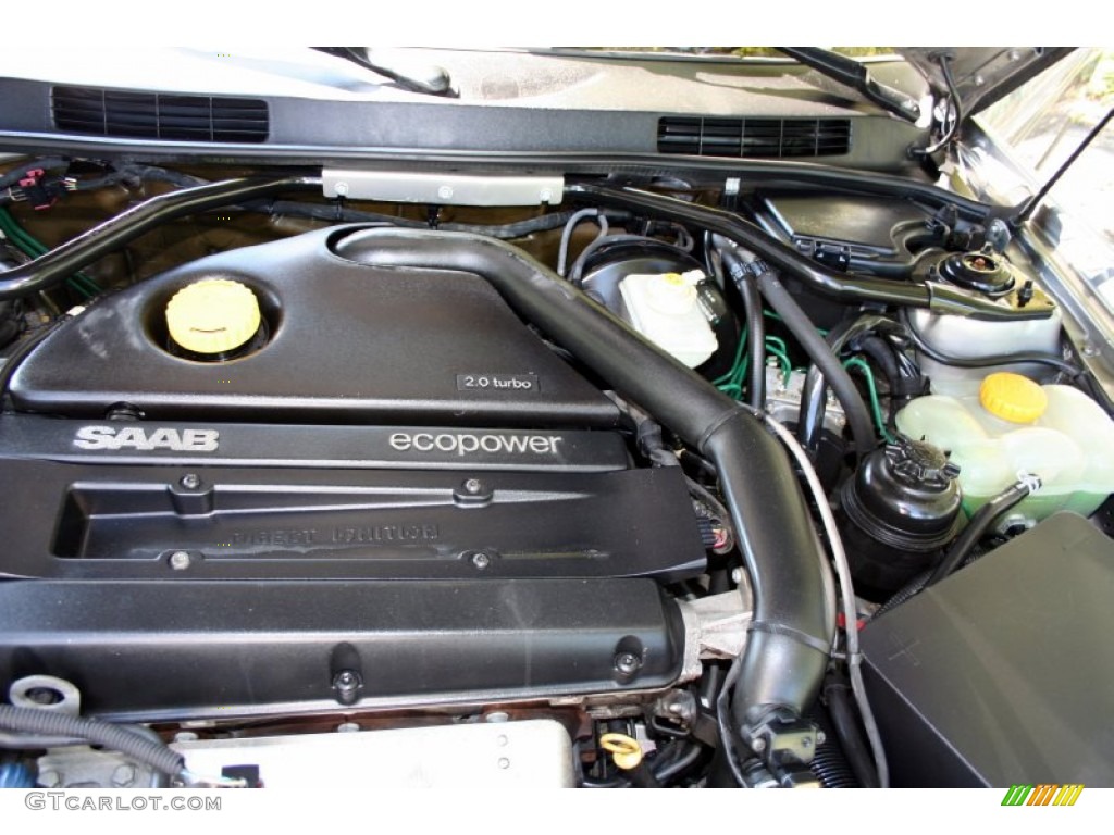 2001 Saab 9-3 SE Convertible 2.0 Liter Turbocharged DOHC 16-Valve 4 Cylinder Engine Photo #55113684