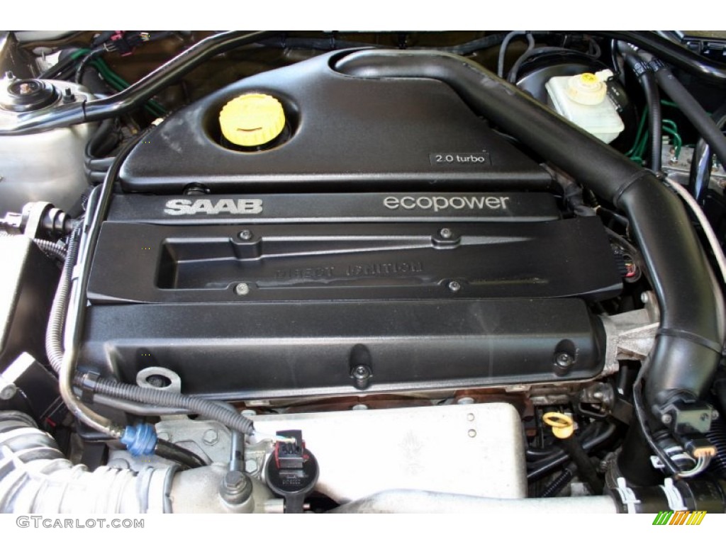 2001 Saab 9-3 SE Convertible 2.0 Liter Turbocharged DOHC 16-Valve 4 Cylinder Engine Photo #55113702