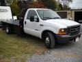2000 Oxford White Ford F350 Super Duty XL Regular Cab Chassis  photo #3